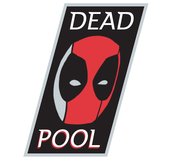 Portland Trail Blazers Deadpool logo fabric transfer